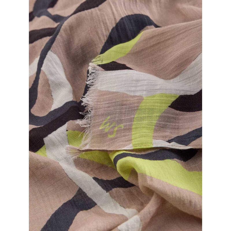 White Stuff Ribbon Swirl Scarf image number 1